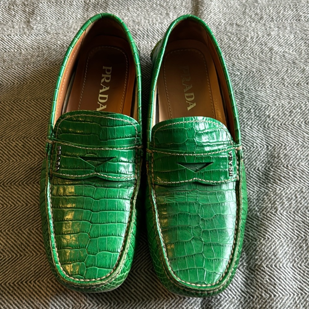 Prada Leather Loafers